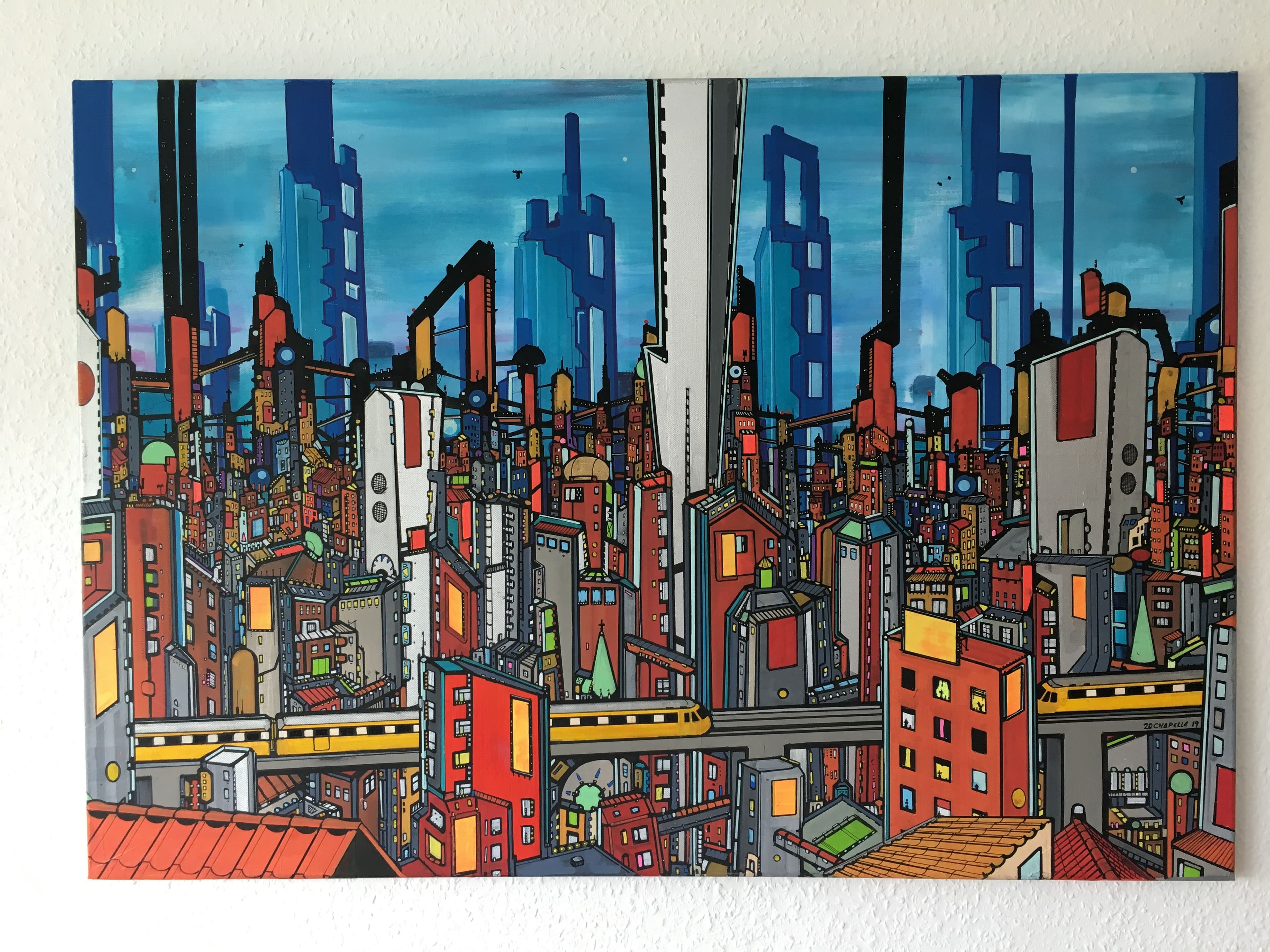 Space elevators of district 62